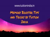 Memory Booster Tips and Tricks by Tuition India